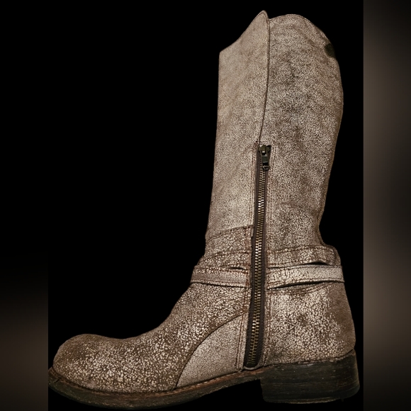 Bed Stu crackle distressed Boots size 9.5 - Picture 2 of 5